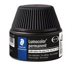 Flacon de recharge Lumocolor permanent 48717-9 , noir