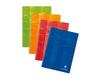 Spiral notebook Clairefontaine Metric A4 21 x 29,7 cm small squares 100 pages