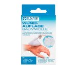 Pansement, en coton, blanc, pack de 3