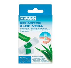 Pansement 'Aloe Vera', transparent, pack de 10
