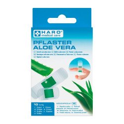 Pansement 'Aloe Vera', transparent, pack de 10