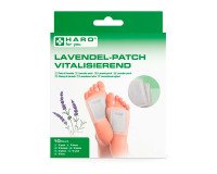 Patch lavande, plantes des pieds, blanc