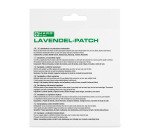Patch lavande, plantes des pieds, blanc