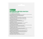 Patch à base de bambou, plante des pieds, blanc
