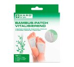 Patch à base de bambou, plante des pieds, blanc