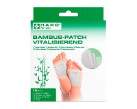 Patch à base de bambou, plante des pieds, blanc