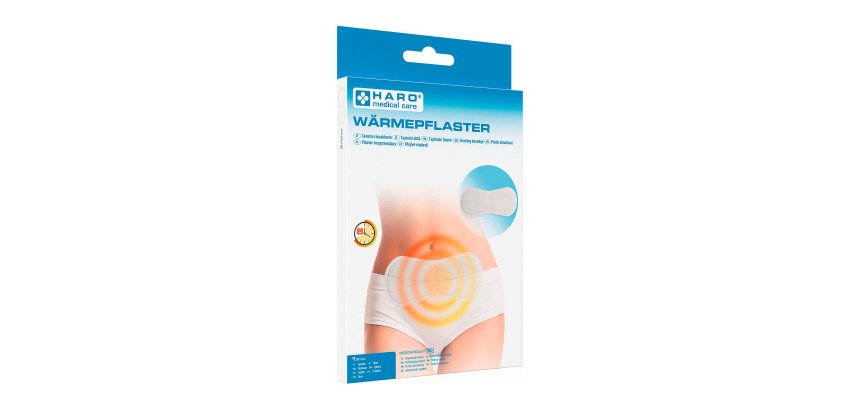 Patch chauffant, 220 x 95 mm, blanc