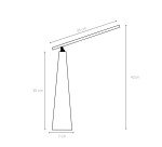 Lampe sans fil LEDTUBE - Alba - 4 W - Batterie rechargeable