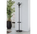 Portemanteau Brio - 9 patères - Noir