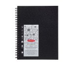 Blocco per schizzi DERWENT nero A4 110 g/m²