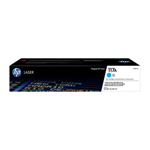 Toner HP 117A W2071A ciano 700 pagine