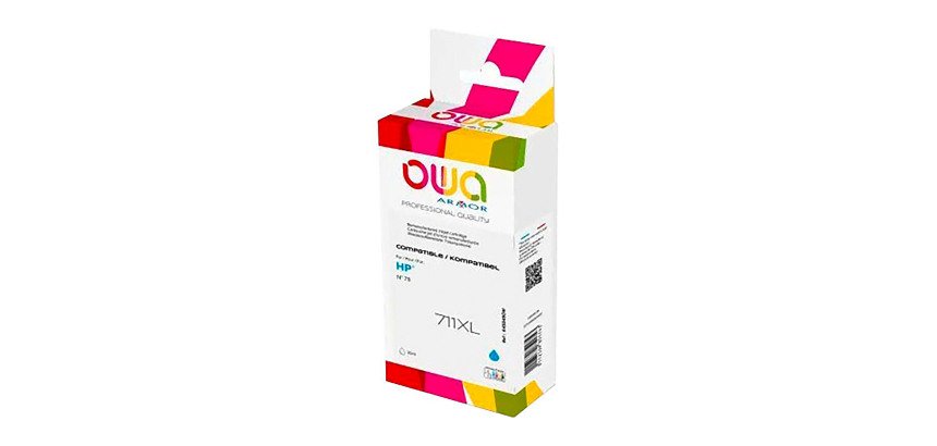 Cartuccia d'inchiostro Owa per Hp plotter 711