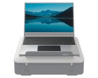 Support PC 14" et mallette de rangement Breyta blanche