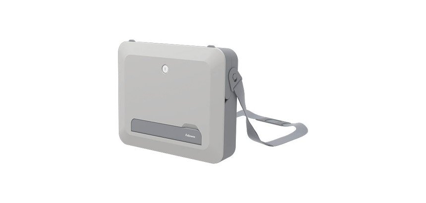 Support PC 14" et mallette de rangement Breyta blanche