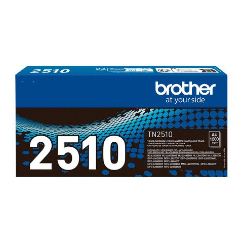 Brother TN2510 Toner original Negro para impresora láser (1200 páginas)