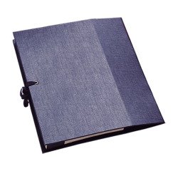 Clasificador acordeón alfanumérico negro Folio