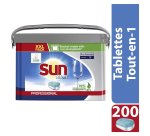 Sun Professional All in 1 Dishwasher Tablets - Bucket of 200