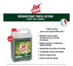 Nettoyant désinfectant Jex Express pin des Landes - Bidon de 5 litres