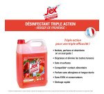Nettoyant désinfectant Jex Express pêche - Bidon de 5 litres