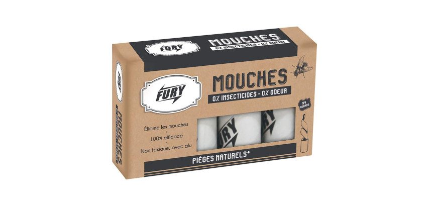 Ruban attrape-mouches écologique Fury