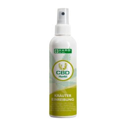 Crème aux herbes au CBD, spray de 200 ml