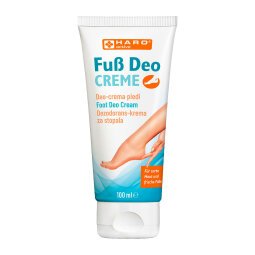 Crème déodorant pour les pieds, tube de 100 ml