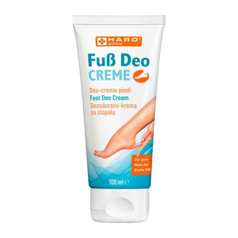 Crème déodorant pour les pieds, tube de 100 ml