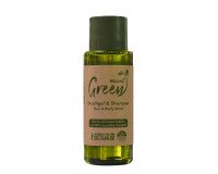 Gel douche & shampoing Hellma Green 30 ml - Colis de 50 flacons