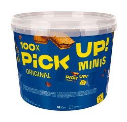 Pick up ! Barre de biscuits 'Choco minis' - Boîte de 100
