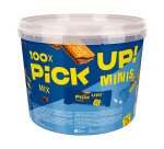 Pick up ! Barre de biscuits 'minis' mix - Boîte de 100