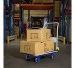 Carro de metal Profesional respaldo abatible - carga 300 kg