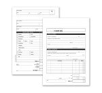 Blocco buste nota spese Data Ufficio Bianco rigato non perforato 16 x 23 cm carta 25 unità
