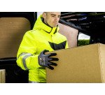 Guanti Portwest A350 in schiuma di nitrile sabbiato nero, 12 paia