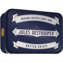 Gaufrettes au beurre Jules Destrooper boîte métal 75g