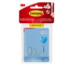 Languettes adhésives transparentes Command 3M taille S, M, L - Blister de 16