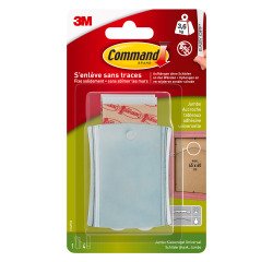 Zelfklevende haak met nagelkop staal Command 3M tot 3,6 kg