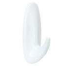 Crochets adhésifs blancs Command 3M  jusqu'à 1,4 kg - Lot de 2