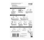 Crochet adhésif double noir mat Command 3M jusqu'à 1,8 kg