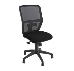 En_sedia girevole nero unisit kemper operdl