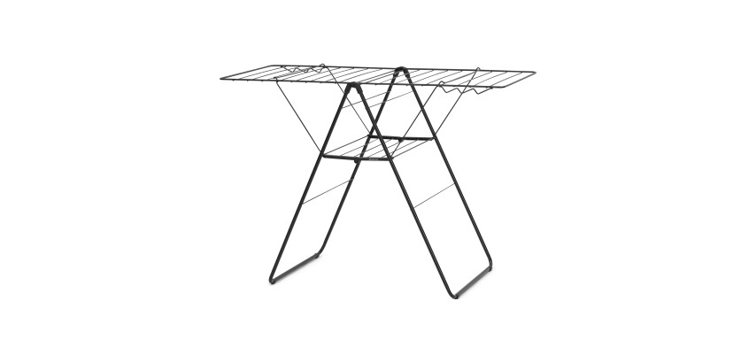 Clothes drying rack HangOn Brabantia 20 meters - Matt Black