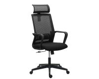 Silla de oficina Spritz con cabecera y reposabrazos