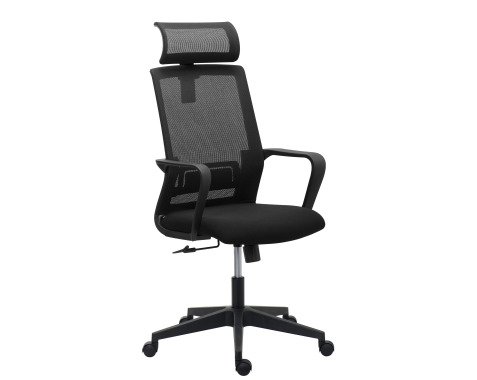 Chaise De Bureau Ergonomique Primy - Réglable Avec Accoudoirs Rabattables Et Repose-Pieds