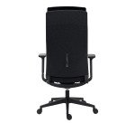 Chaise de bureau LECAR tissu chiné - accoudoirs 3D, appui-tête, réglage profondeur d'assise et soutien lombaire - Mécanisme Synchrone - Pie