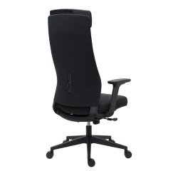 Desk chair MARCEL woven fabric - 3D armrests, headrest, seat depth adjustment and lumbar support - Synchronous Mechanism - Pie