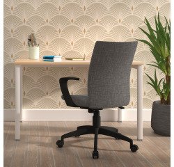 Scrivania Squadra 120 x 80 cm rovere