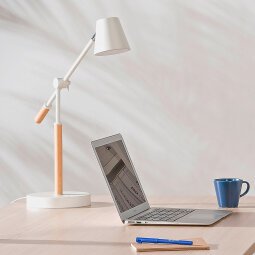 Lampe de bureau Led intégrée Oria - Unilux - 11 W - Articulée