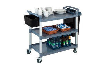 Chariot de service et de transport READY, 3 plateaux