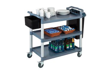Chariot de service et de transport READY, 3 plateaux