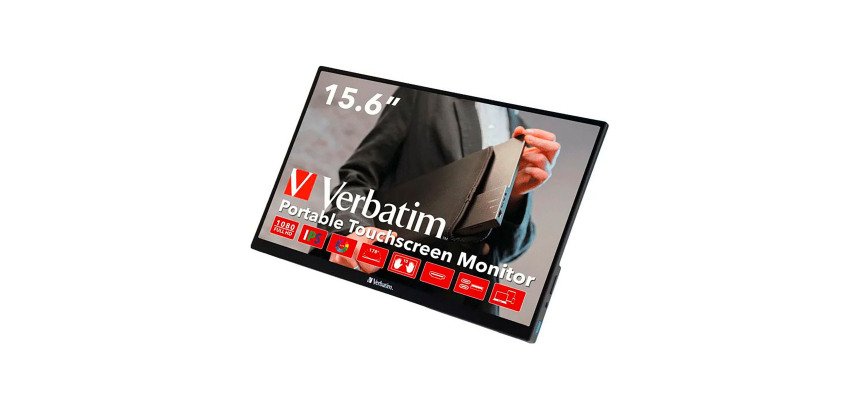 Écran tactile portable 15,6" Full HD LCD Verbatim 49592