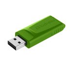 Pack de 3 clés USB 2.0 Verbatim rétractable rouge / bleue / verte 16 Go